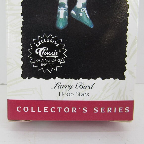 Hallmark Keepsake Ornament Larry Bird Hoop Stars and Magic Johnson Hoop Stars - Picture 3 of 6